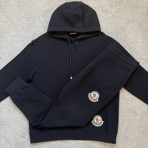 Moncler tracksuit navy - moncler,