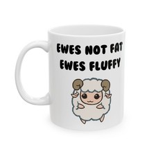 Cute Sheep Mug Gift Ewes Not