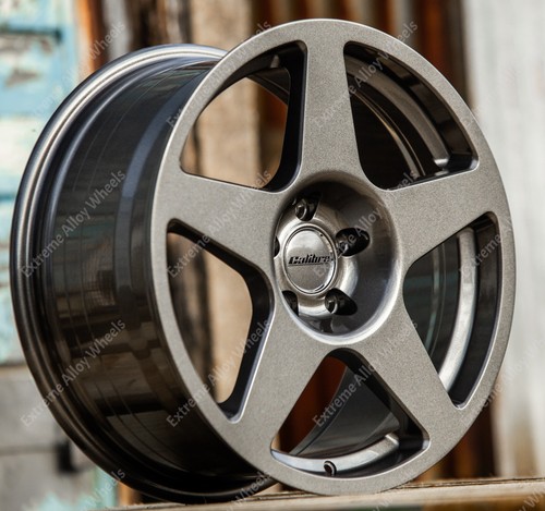Grey five alloy wheels - five,