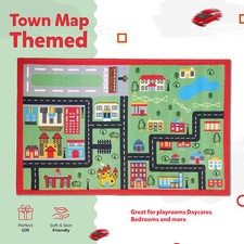 Educational Town Map Kids Soft