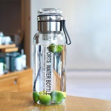 Glass Water Bottle 750ml