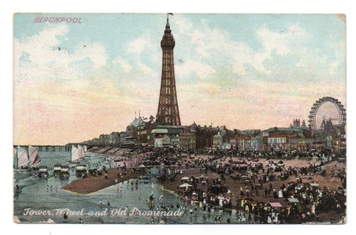 Antique postcard postal - antique,