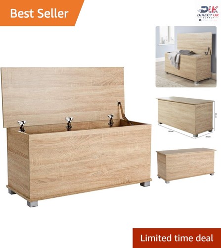 Stylish oak effect storage - oak,