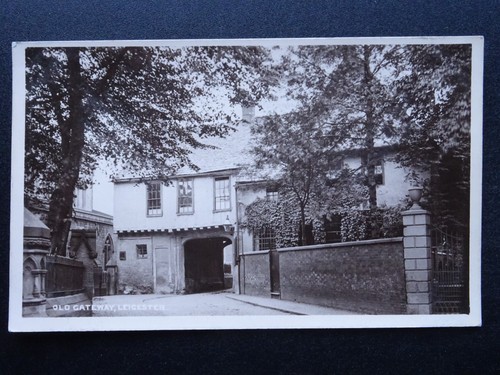 Leicester old gateway - old,