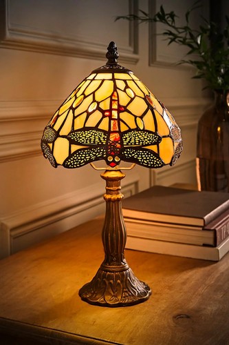 Tiffany style dragonfly - tiffany,