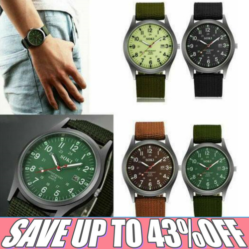 Mens military army date canvas - military,