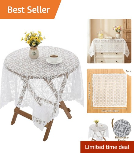 Classic white lace - classic, tablecloth