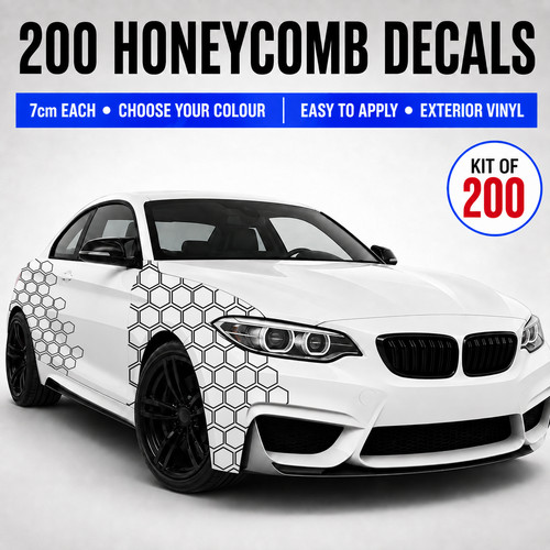 200x honeycomb hexagon car - hexagon,