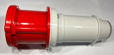63A 3 Phase Socket 5 Pin Garo S463-6 IP44 3P+N+E 415v Red Cable Mount Coupler