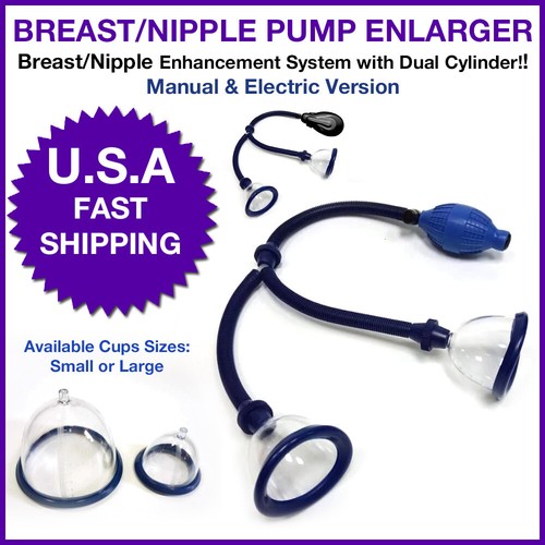 Dual nipple suction cupping - suction,
