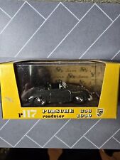 Brumm 1/43 Scale Diecast R117 - 1950 Porsche 356 Roadster - Dark Grey
