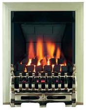 Focal Point Blenheim multi flue Brass effect Manual control 3.1kW Gas Fire