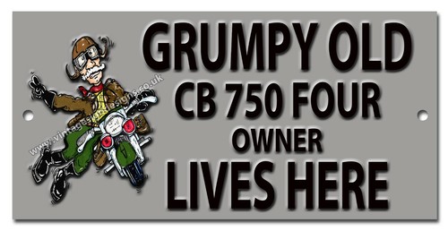 Grumpy old 750 four owner - four,