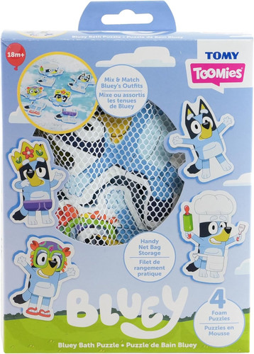 Tomy toomies bluey bath - bluey,