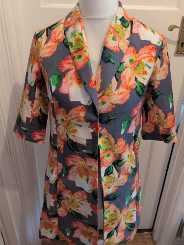 Primark grey floral - primark, half