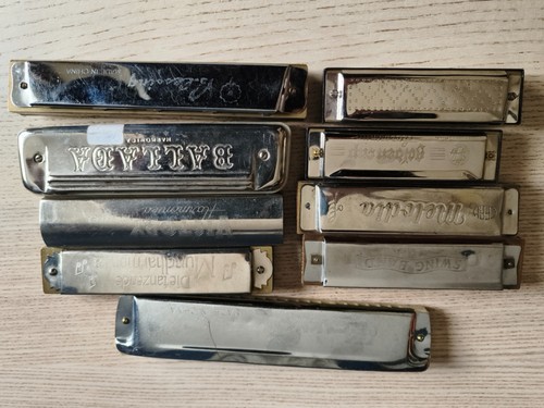 Vintage harmonica bundle 9 - x,