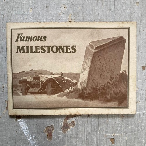 Vintage famous milestones - ​vintage,