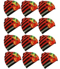 12x Striped Knitted Winter Hat