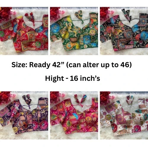 Indian readymade saree - readymade, blouse