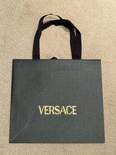 Versace Black Paper Bag