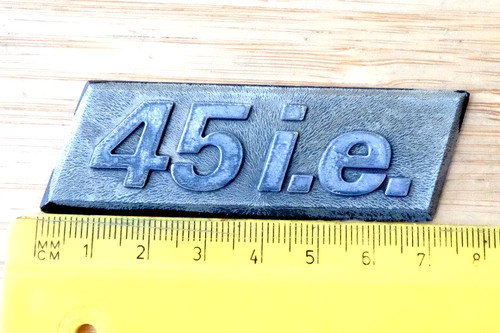 Rear badge 8cm b255 - i.e.,