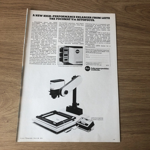 Cams33 magazine advert 11x8 - magazine,