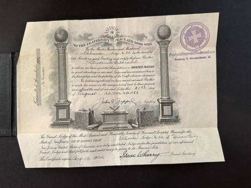 1952 masonic travel - 1952,