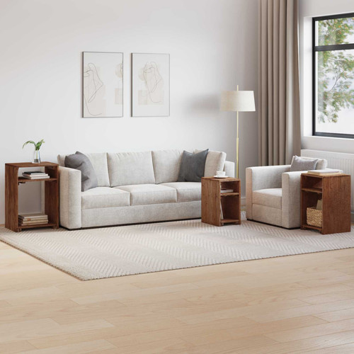 Accent tables brown solid - brown,