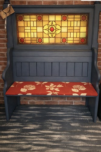 Beautiful vintage pew - beautiful,