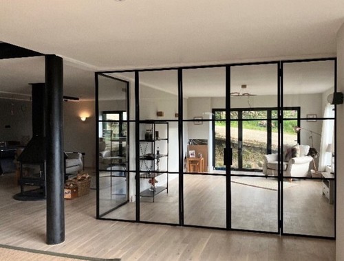 Hand made steel crittall style - made,