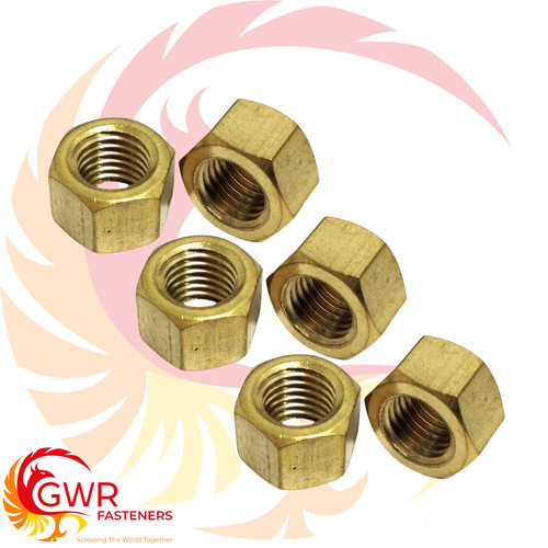 Brass exhaust manifold nuts - exhaust,