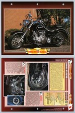 Yamaha XV1600 Wild Star - 1999 - Custom - Atlas Motorbike Fact File Card