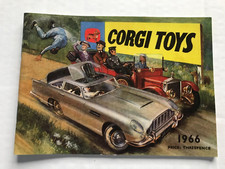 NOSTALGIA! 1966 Corgi Toys Catalogue. Accurate & Authentic Re-issue. 24 Images.