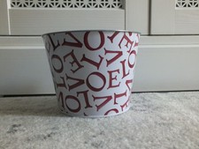 M&S Tin Plant Pot " Love" Emma