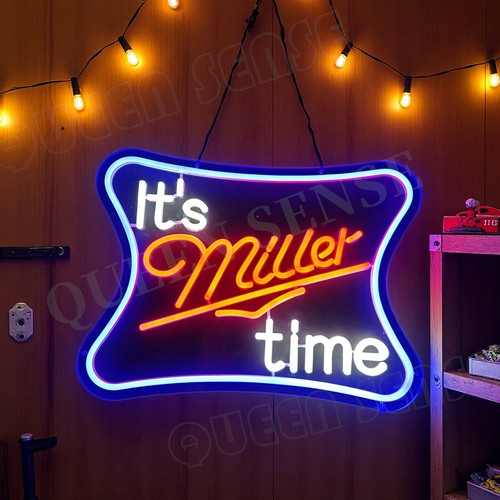 Miller time beer bar led - it's,