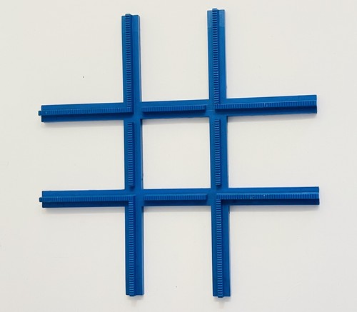 Vintage lego blue railway - blue,