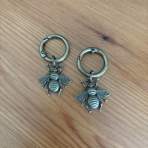 Pair bronze colour metal - of,