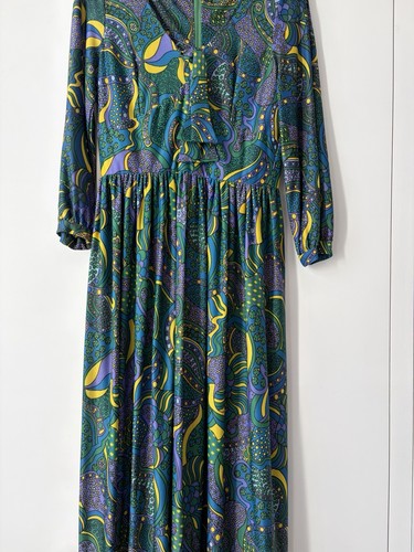 Fab vintage 70s maxi dress - fab,
