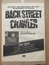 BACK STREET CRAWLER BAND PLAYS