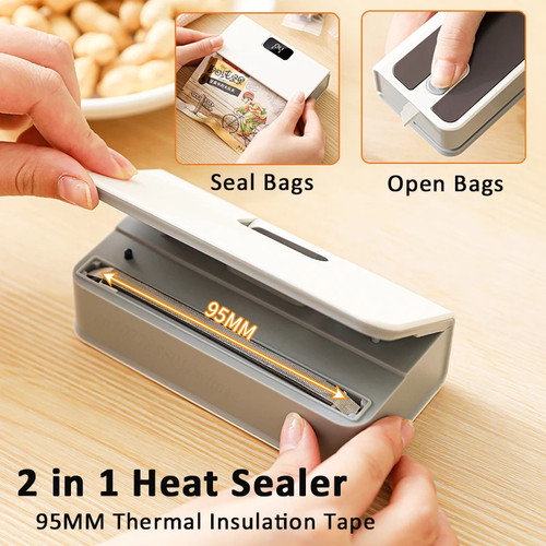 Mini heat sealer handheld - heat,