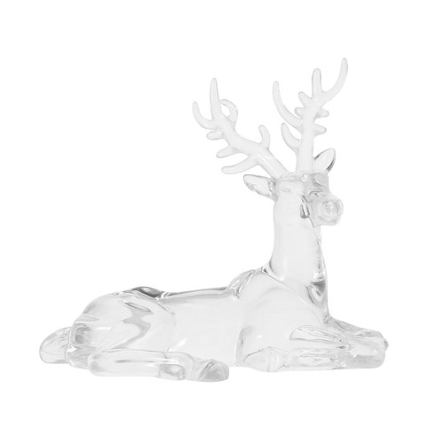 Christmas deer figurine - christmas,