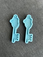 Silicone Mould X 2 - Resin - Christmas - Santa Key - Crafting