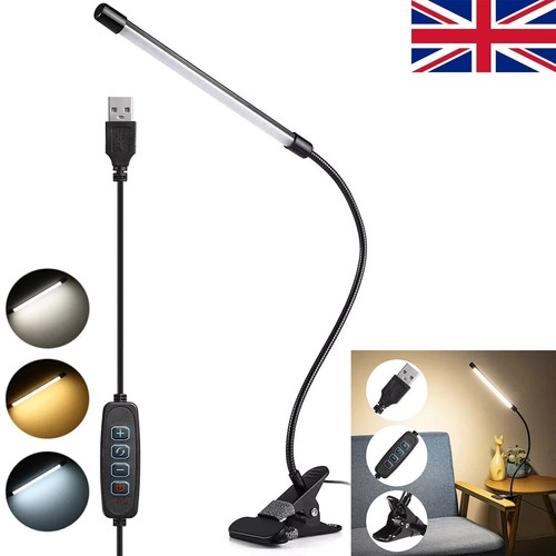 Usb clip desk lamp flexible - usb,
