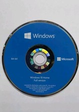 Windows 10 Home 64 Bit (Full Install) 