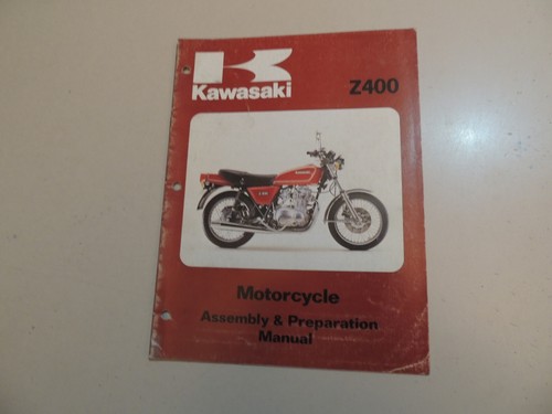 Kawasaki z400 assembly - assembly, &