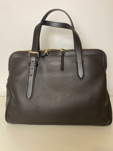 Burlington dark brown - , leather
