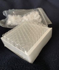 Job Lot (#402) 100x Clear Glass Perfume Sample Bottles Vials - 1 mL