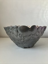 Pewter And Copper Coloured