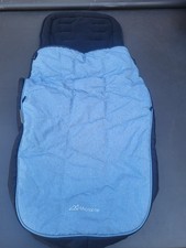 MICRALITE  TWOFOLD/SMARTFOLD STROLLER FOOTMUFF CARBON Blue COSYTOES WINTER WARM
