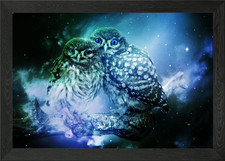 Love Birds Framed Wall Art